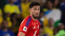 Felipe Loyola, volante do Independiente-ARG e da Seleção Chilena - Foto: Ruano Carneiro/Getty Images