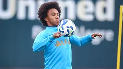 Willian já treina no CT Luiz Carvalho. Foto: Lucas Uebel / Grêmio FBPA
