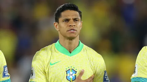 Douglas Santos durante partida entre Brasil x Chile, no Maracanã