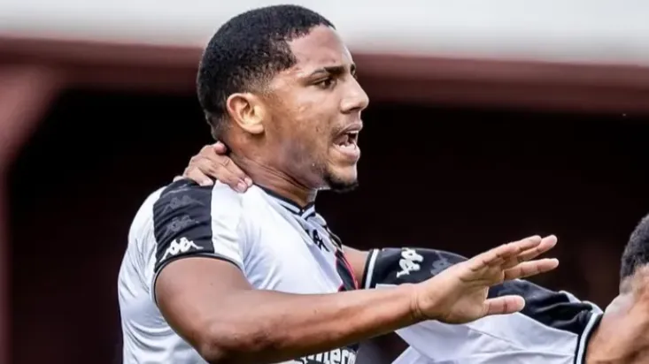 Léo Jacó comemora gol do Vasco (Foto: Vinicius Gentil/Vasco)