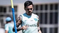 Fagner se recupera de lesão. Foto: Gustavo Aleixo/Cruzeiro