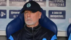 Mano Menezes tecnico do Gremio durante partida contra o Flamengo no estadio Maracana pelo campeonato Brasileiro A 2025. Foto: Thiago Ribeiro/AGIF