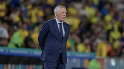 RJ - RIO DE JANEIRO - 04/09/2025 - ELIMINATORIAS COPA DO MUNDO 2026, BRASIL X CHILE - Carlo Ancelotti tecnico do Brasil durante partida contra o Chile no estadio Maracana pelo campeonato Eliminatorias Copa Do Mundo 2026. Foto: Thiago Ribeiro/AGIF