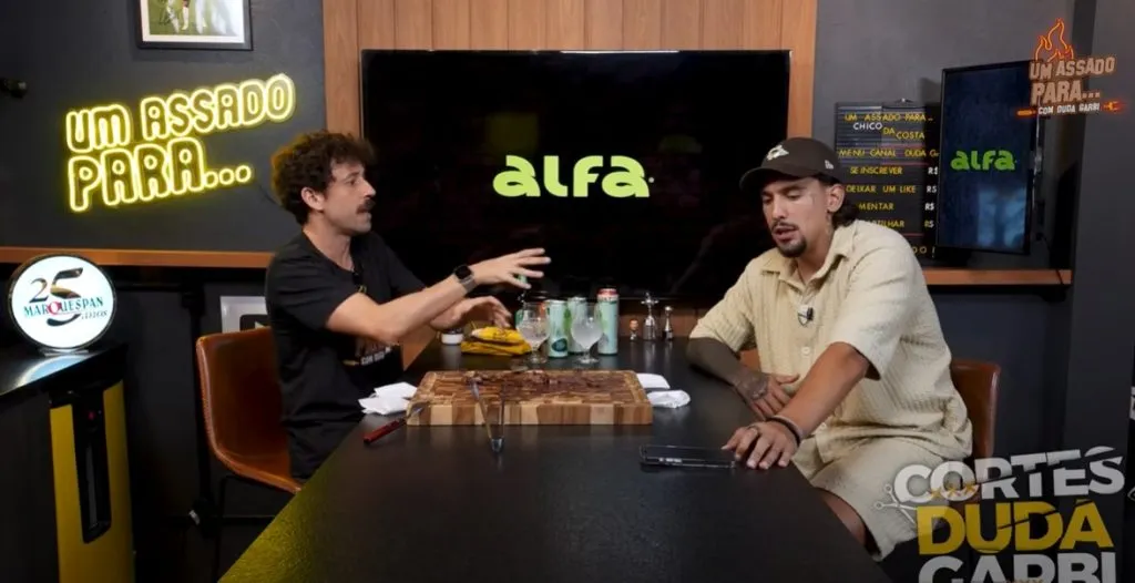 Print entrevista do Chico da Costa no canal do Duda Garbi/YouTube