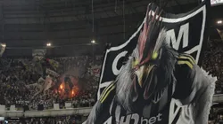 Torcida do Atlético-MG fazendo a festa na Arena MRV. Foto: Gilson Lobo/AGIF.