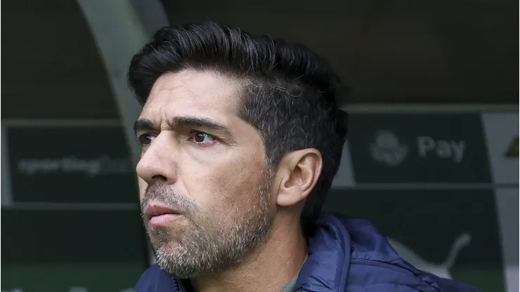 Abel Ferreira durante vitória contra o Ceará