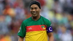 Ronaldinho Gaúcho, em jogo festivo no Maracanã