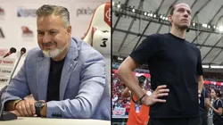 José Boto em entrevista Coletiva e Filipe Luís em partida pelo campeonato brasileiro