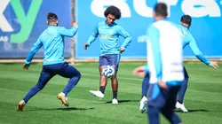 Willian já participa nos treinamentos do Grêmio.
