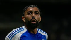 MG - BELO HORIZONTE - 01/06/2025 - BRASILEIRO A 2025, CRUZEIRO X PALMEIRAS - Gabigol jogador do Cruzeiro durante partida contra o Palmeiras no estadio Mineirao pelo campeonato Brasileiro A 2025.