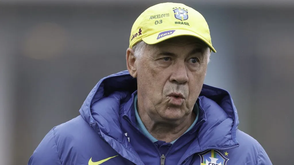 Ancelotti foi acusado de proteger o Real Madrid – Foto: Rafael  Ribeiro – CBF