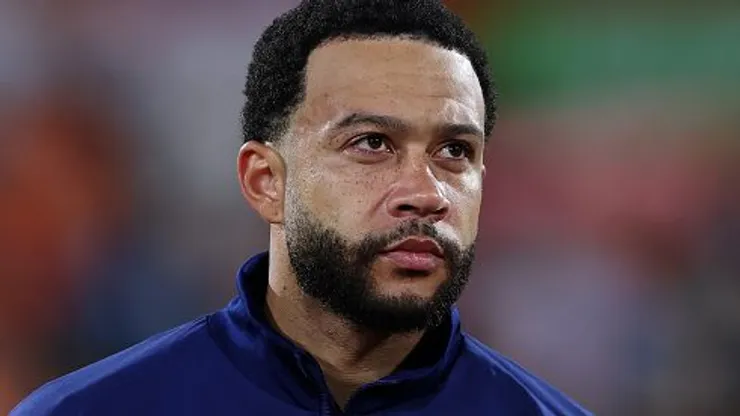 Memphis Depay durante partida entre Holanda e Polônia, em Roterdã, pelas Eliminatórias da Europa. Foto: Dean Mouhtaropoulos