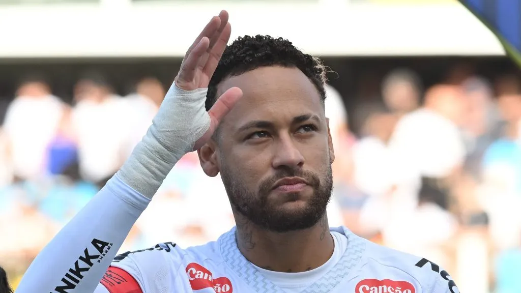 Neymar no Santos. Foto: Jota Erre/AGIF