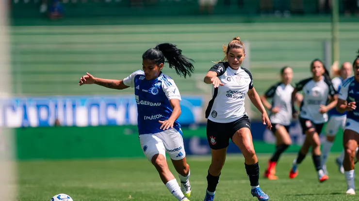 Cruzeiro e Corinthians empataram no primeiro jogo da final - Foto: Alê Torres/Staff Images Woman/CBF
