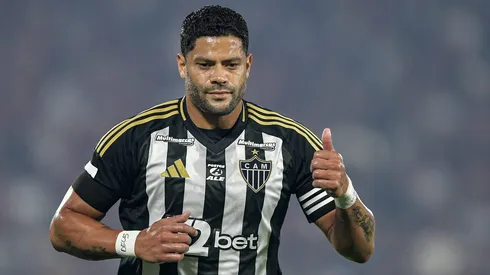 Hulk em partida pelo Atlético-MG. Foto: Thiago Ribeiro/AGIF