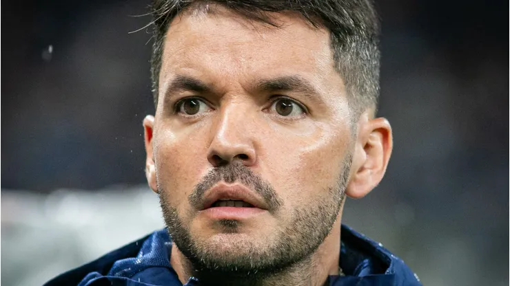 Nicolás Larcamón durante partida entre Cruzeiro e América-MG, no Mineirão, pelo Campeonato Mineiro.