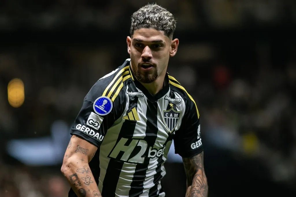 MG – BELO HORIZONTE – 29/05/2025 – COPA SUL-AMERICANA 2025, ATLETICO X CIENCIANO – Rubens jogador do Atletico durante partida contra o Cienciano no estadio Arena MRV pelo campeonato Copa Sul-americana 2025. Foto: Fernando Moreno/AGIF