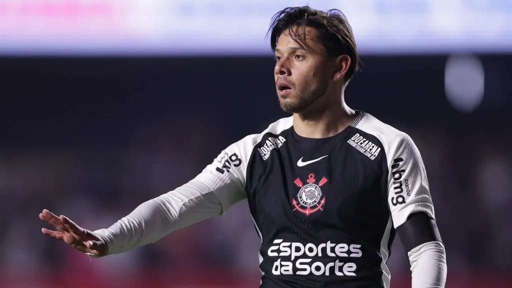Romero em campo pelo Corinthians. Foto: Ettore Chiereguini/AGIF