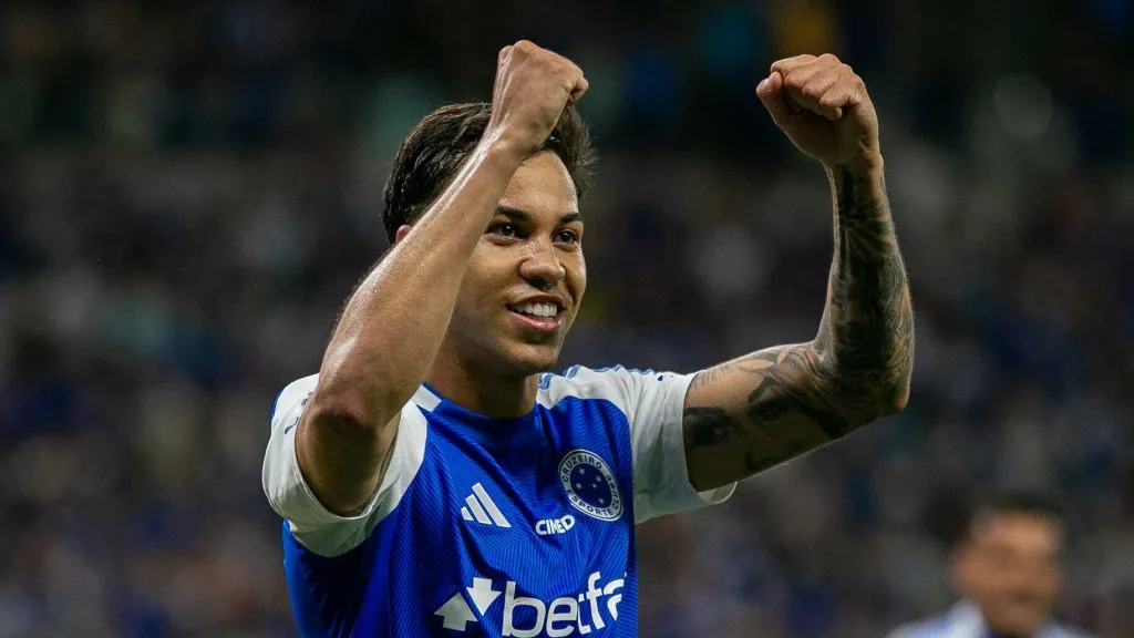 Kaio Jorge diz estar feliz no Cruzeiro - Foto: Fernando Moreno/AGIF