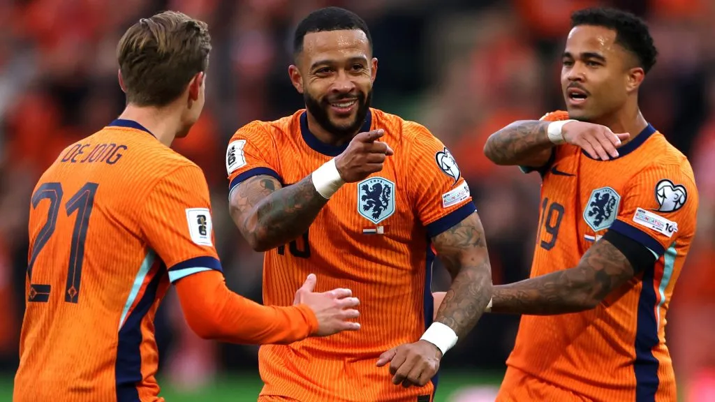 Memphis Depay é o maior artilheiro da Seleção Holandesa - (Photo by Dean Mouhtaropoulos/Getty Images).