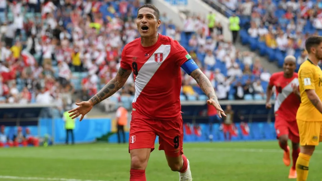 Guerrero pelo Peru.  (Photo by Stu Forster/Getty Images)