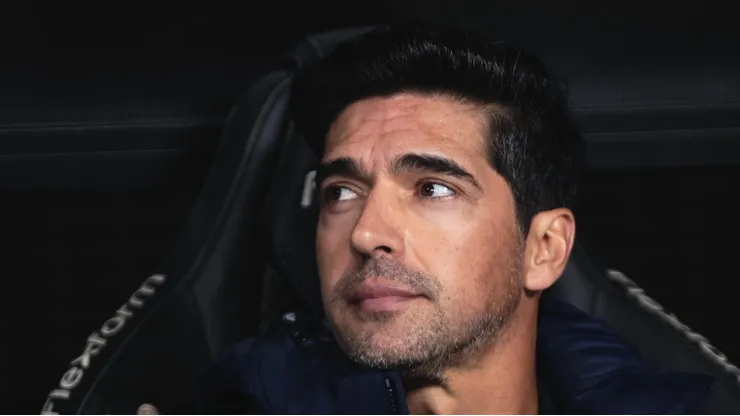 Abel Ferreira durante jogo do Verdão na Neo Química Arena.
