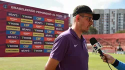 Lucas Piccinato falou sobre a arbitragem da final - Foto: Rebeca Reis/Staff Images Woman/CBF