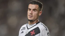 Coutinho jogador do Vasco durante partida contra o Corinthians no estadio Sao Januario pelo campeonato Brasileiro A 2025. Foto: Thiago Ribeiro/AGIF