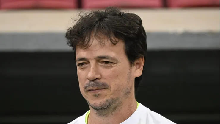 Diniz durante jogo do Cruz-Maltino no Mané Garrincha.