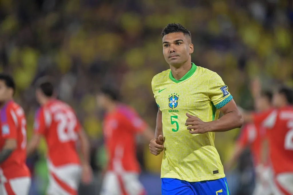 Casemiro é outro jogador de confiança de Carlo Ancelotti na Seleção Brasileira – Foto: Thiago Ribeiro/AGIF