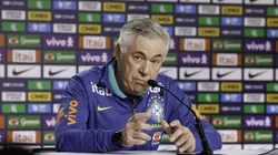 Ancelotti em entrevista coletiva antes de duelo contra a Bolívia