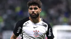 Yuri Alberto durante partida entre Palmeiras e Corinthians, no Allianz Parque, pela Copa do Brasil.
