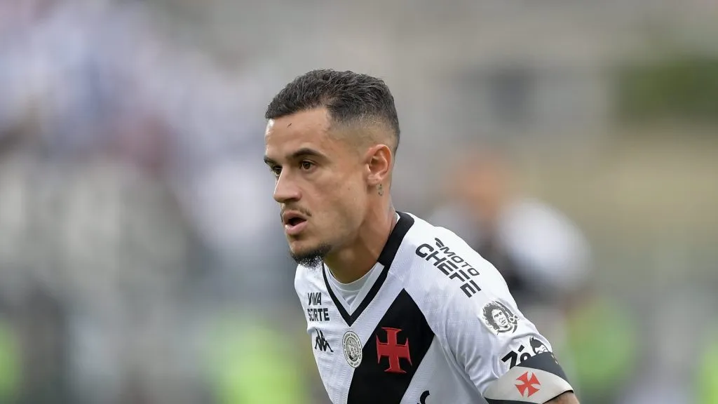 Philippe Coutinho, do Vasco. Foto: Thiago Ribeiro/AGIF.