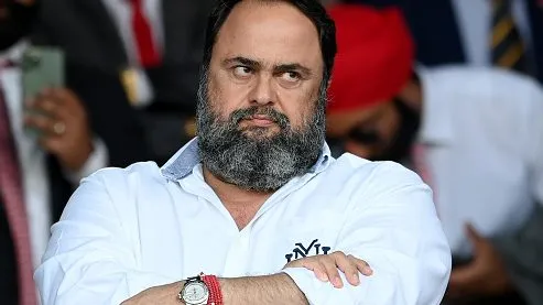 Marinakis durante partida. Foto: Michael Regan/Getty Images