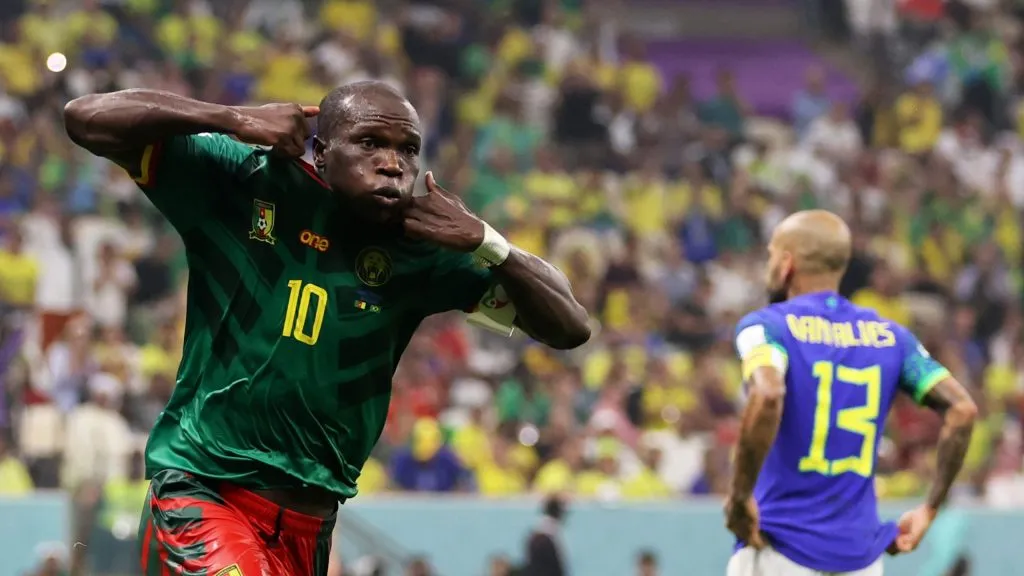 Vincent Aboubakar na Copa do Mundo (Photo by Clive Brunskill/Getty Images)