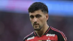 Arrascaeta, do Flamengo. Foto: Thiago Ribeiro/AGIF.