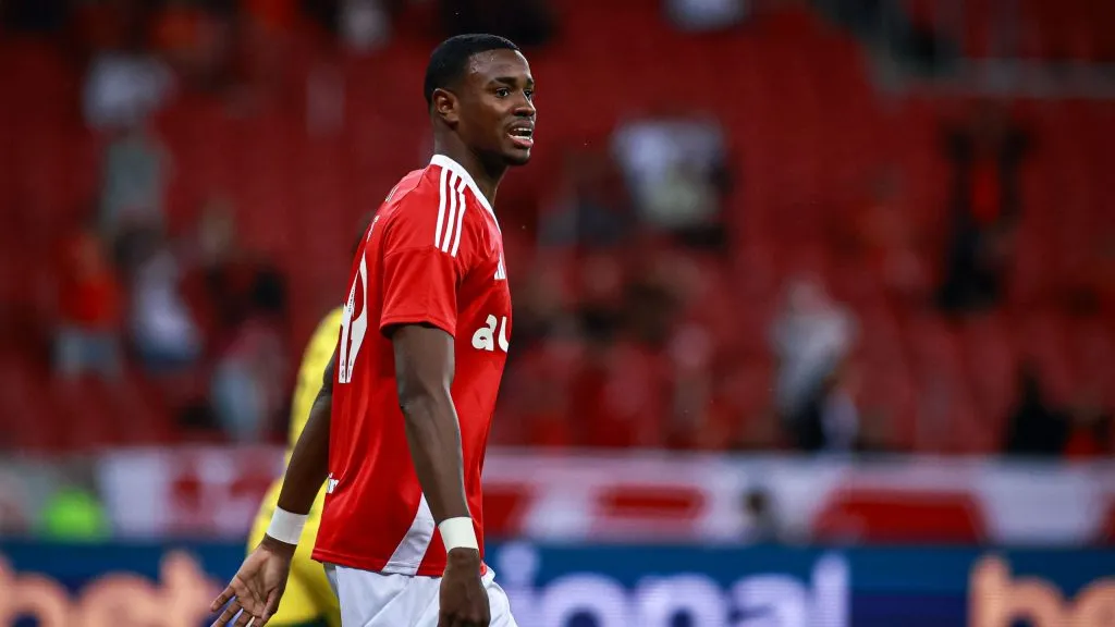 Ricardo Mathias pelo Inter em 2025. Foto: Maxi Franzoi/AGIF