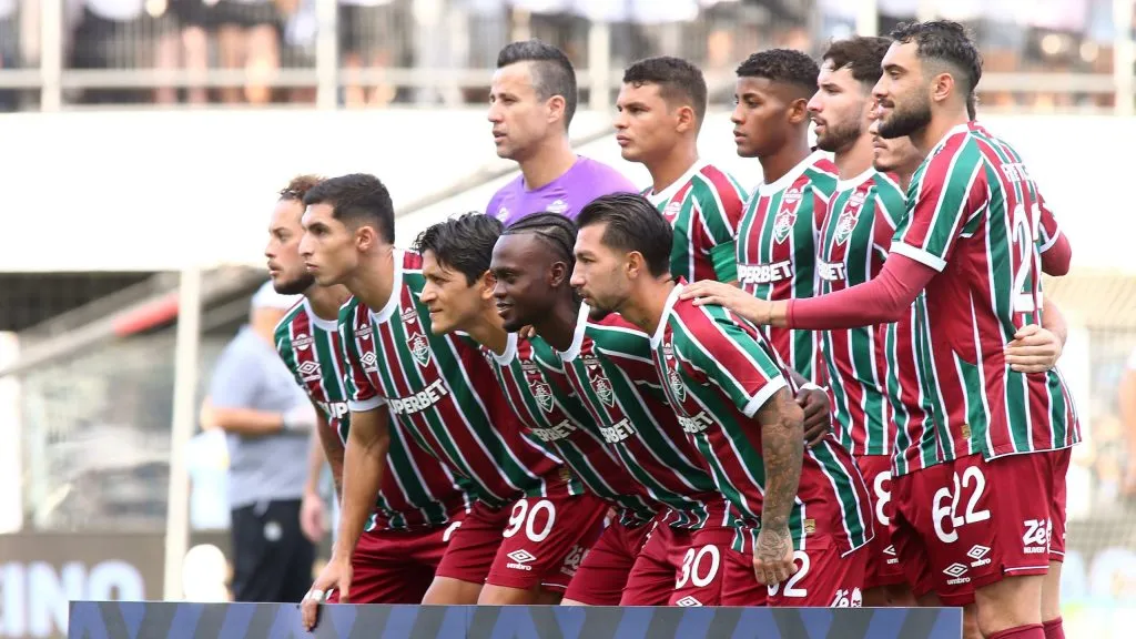 Elenco do Fluminense. Foto: Mauricio De Souza/AGIF