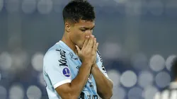 São Paulo tentou Marcos Leonardo até o fim - Foto: Cesar Olmedo - Pool/Getty Images.