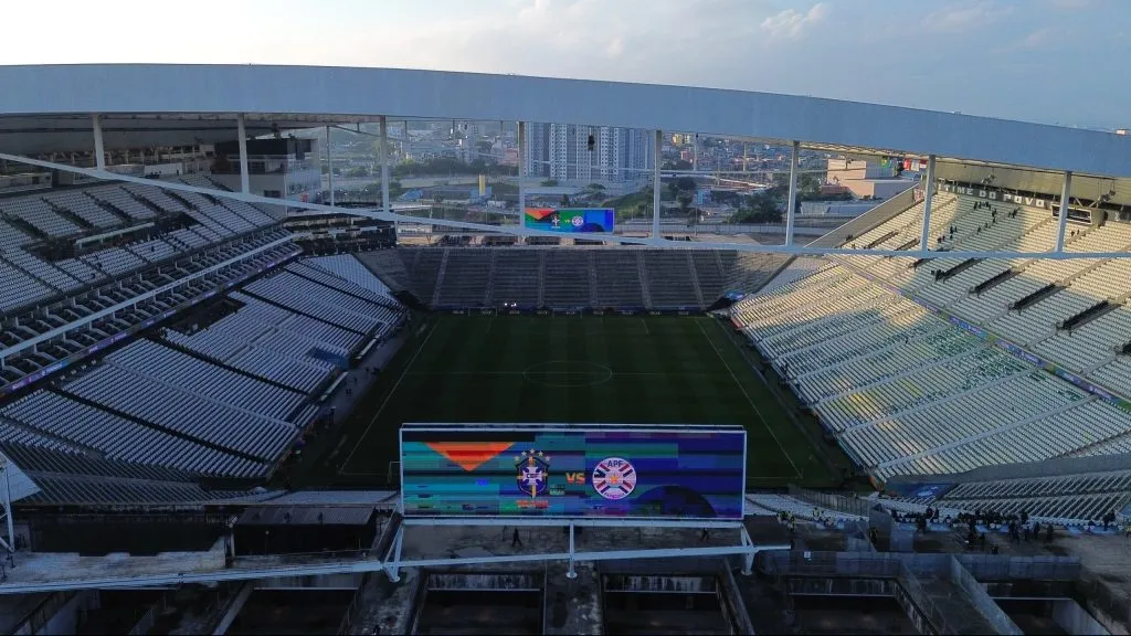 Estádio do Corinthians. Foto: Marlon Costa/AGIF