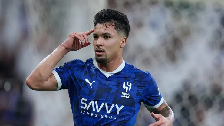 Marcos Leonardo em campo pelo Al-Hilal.