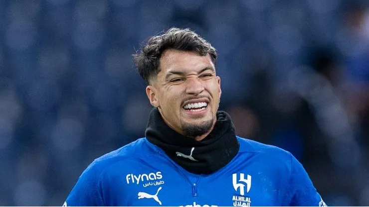 Marcos Leonardo, atacante do Al-Hilal - Foto: Abdullah Ahmed/Getty Images