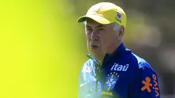 Carlo Ancelotti, técnico da seleção brasileira na Granja Comary (Foto: Buda Mendes/Getty Images)