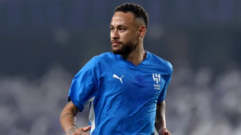 Neymar atuando pelo Al-Hilal - (Photo by Francois Nel/Getty Images)