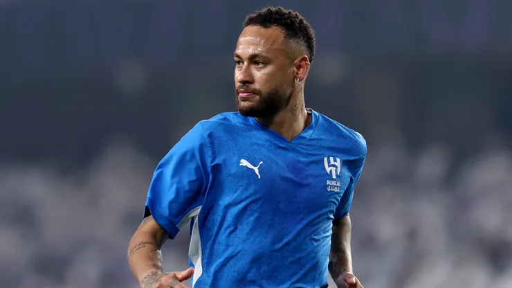 Neymar atuando pelo Al-Hilal - (Photo by Francois Nel/Getty Images)
