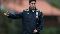 Guilherme na Seleção Brasileira Feminina. Foto: Flickr/CBF