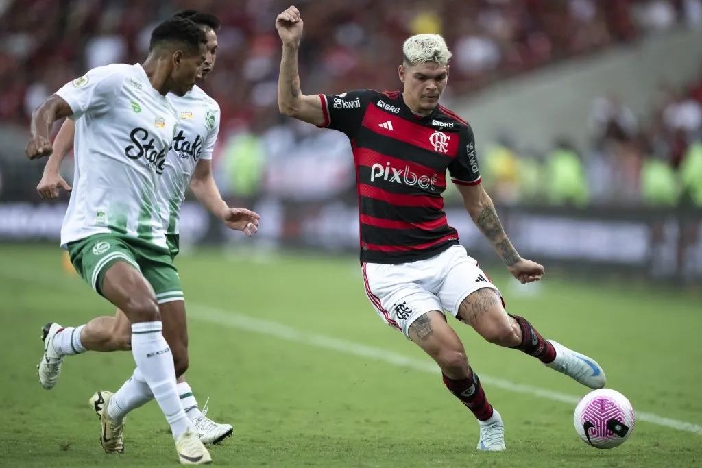 O Flamengo venceu o Juventude por 6 a 0 no primeiro turno. Foto: Jorge Rodrigues/AGIF