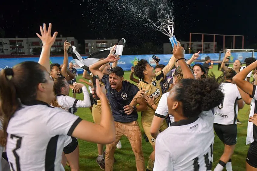 Comemoração do Brasileirão Sub-20. Foto: Thiago Ribeiro/Staff Images/CBF