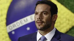 Samir Xuad, presidente da CBF, não se callou sobre situação caótica na Bolívia - Foto: @rafaelribeirorio l CBF