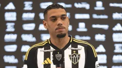 Ruan durante a coletiva de apresentação